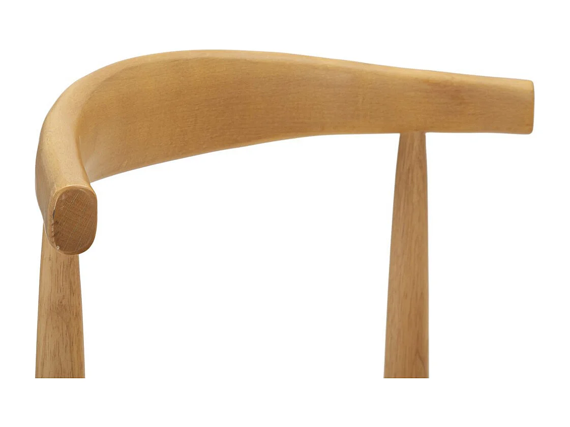 Lot de 2 Chaises Natura 6, Marron, 54x54x70 cm, Epikasa