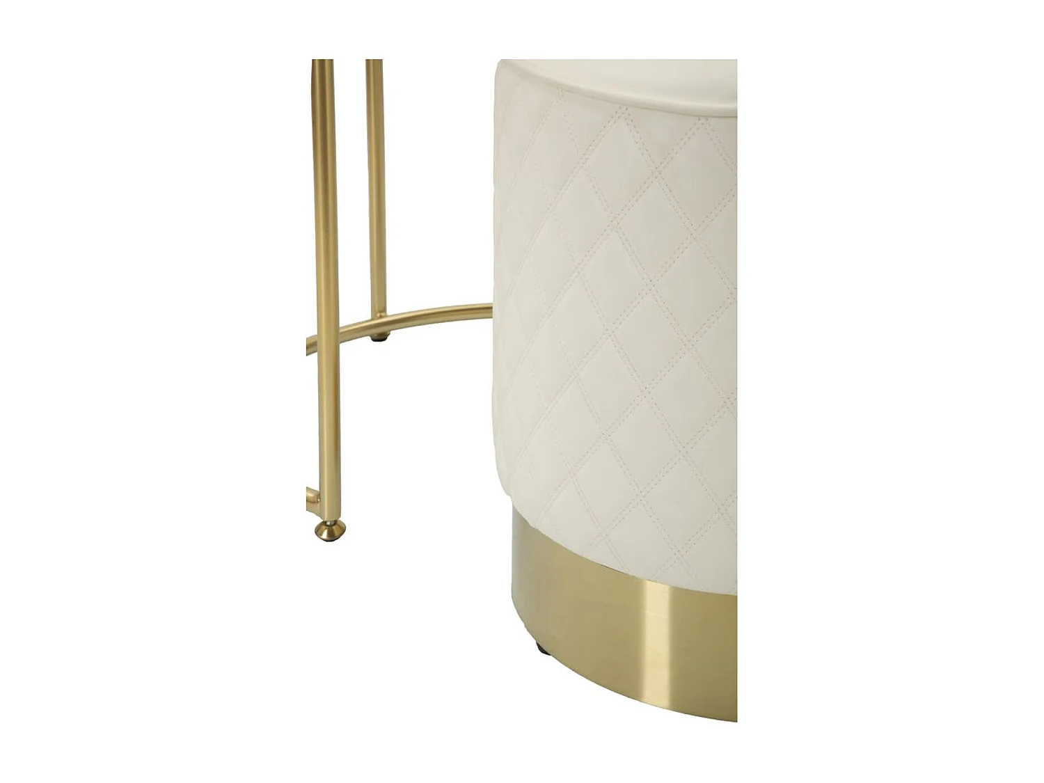 Mesa de Cabeceira MF12, Branco, 52x52x70 cm, Epikasa