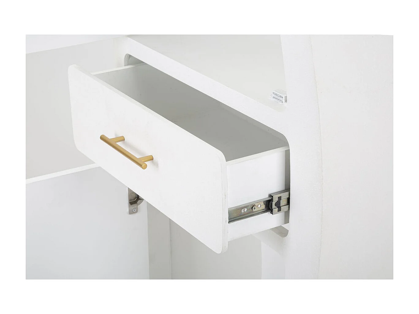 Aparador MF29, Branco, 60x32x133 cm, Epikasa