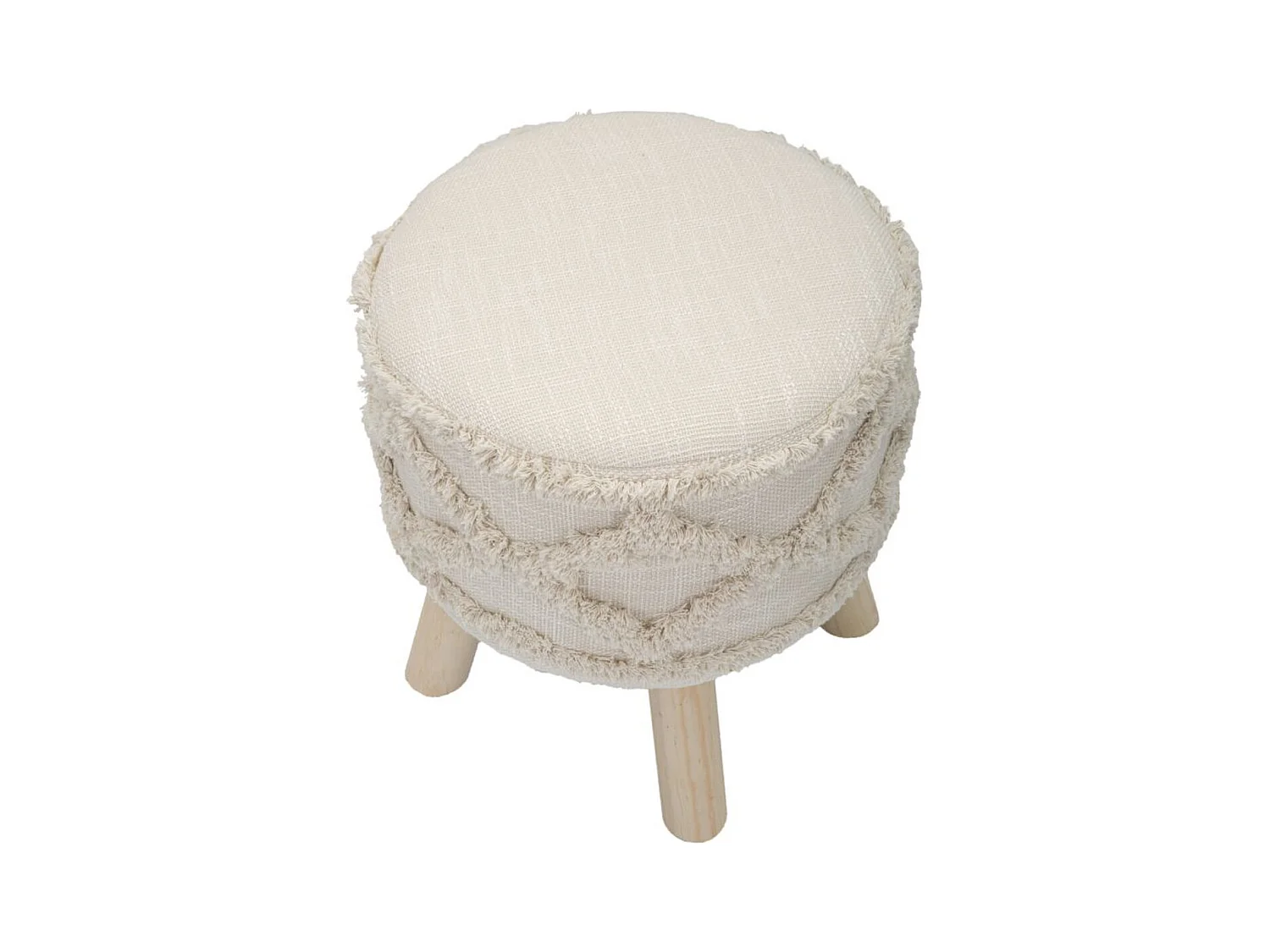 Lage Kruk MF454, Bruin, 35x35x40 cm, Epikasa