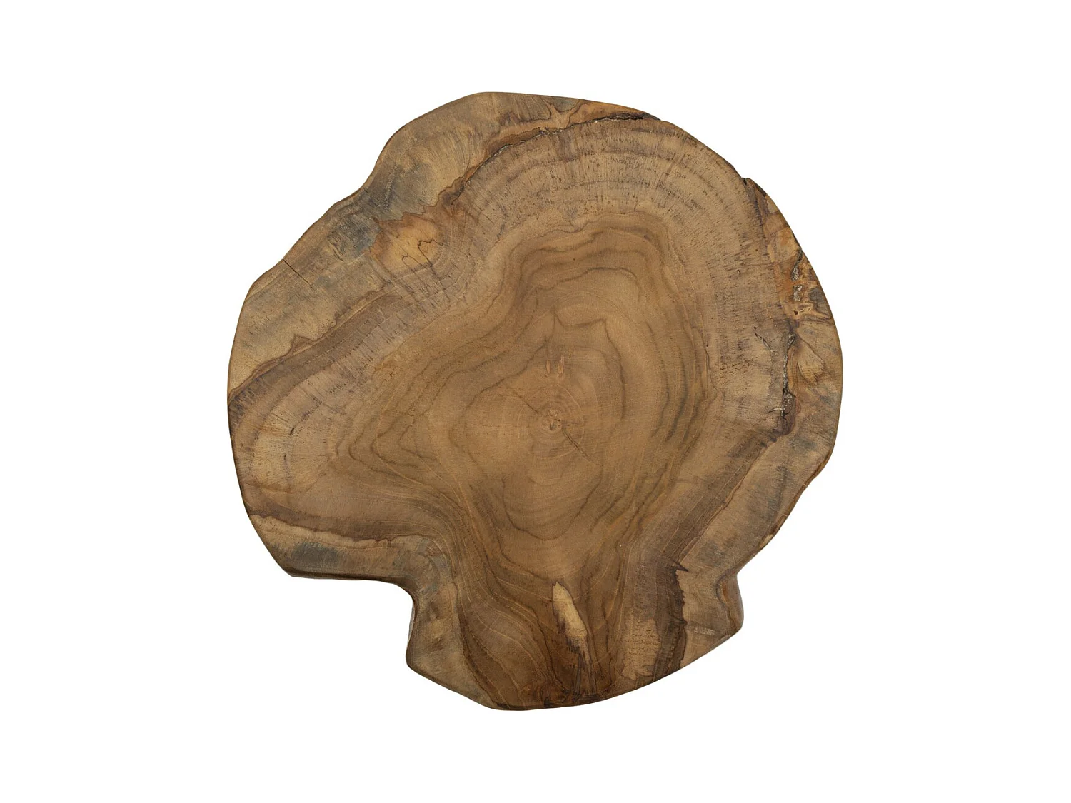 Niski Stołek Natura 12, Brązowy, 35x35x45 cm, Epikasa