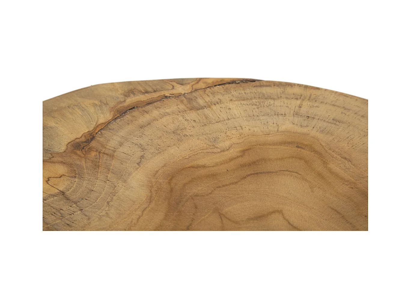 Niski Stołek Natura 12, Brązowy, 35x35x45 cm, Epikasa