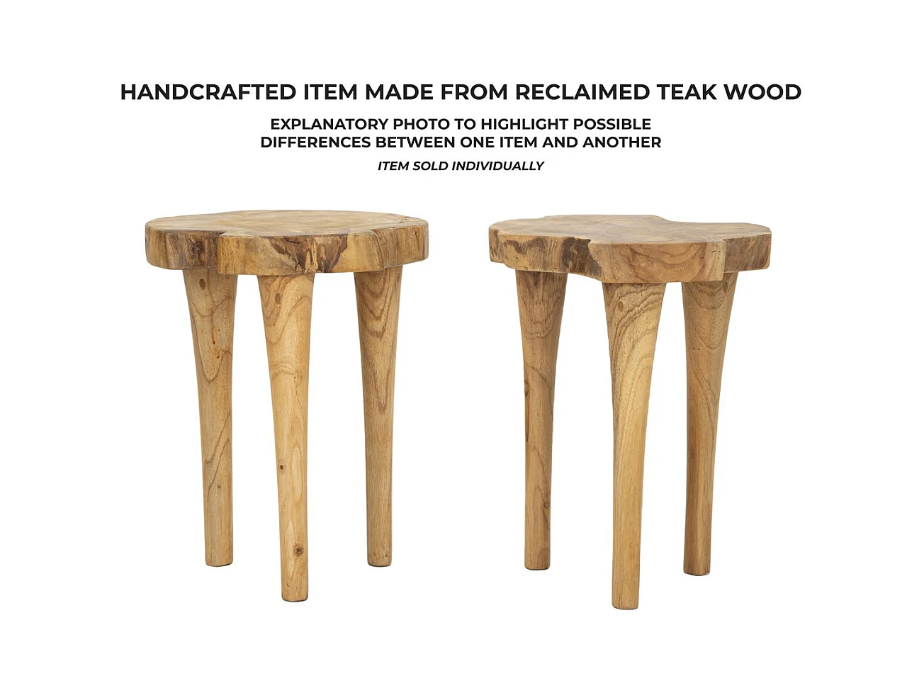 Niski Stołek Natura 12, Brązowy, 35x35x45 cm, Epikasa