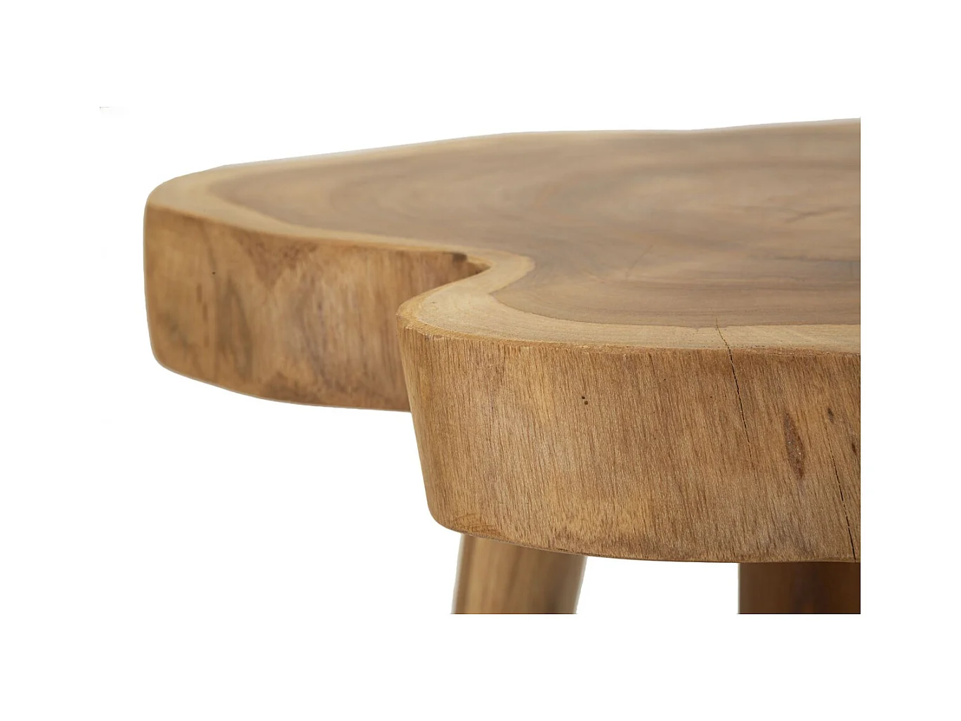 Banco Baixo Natura 11, Castanho, 38x38x45 cm, Epikasa