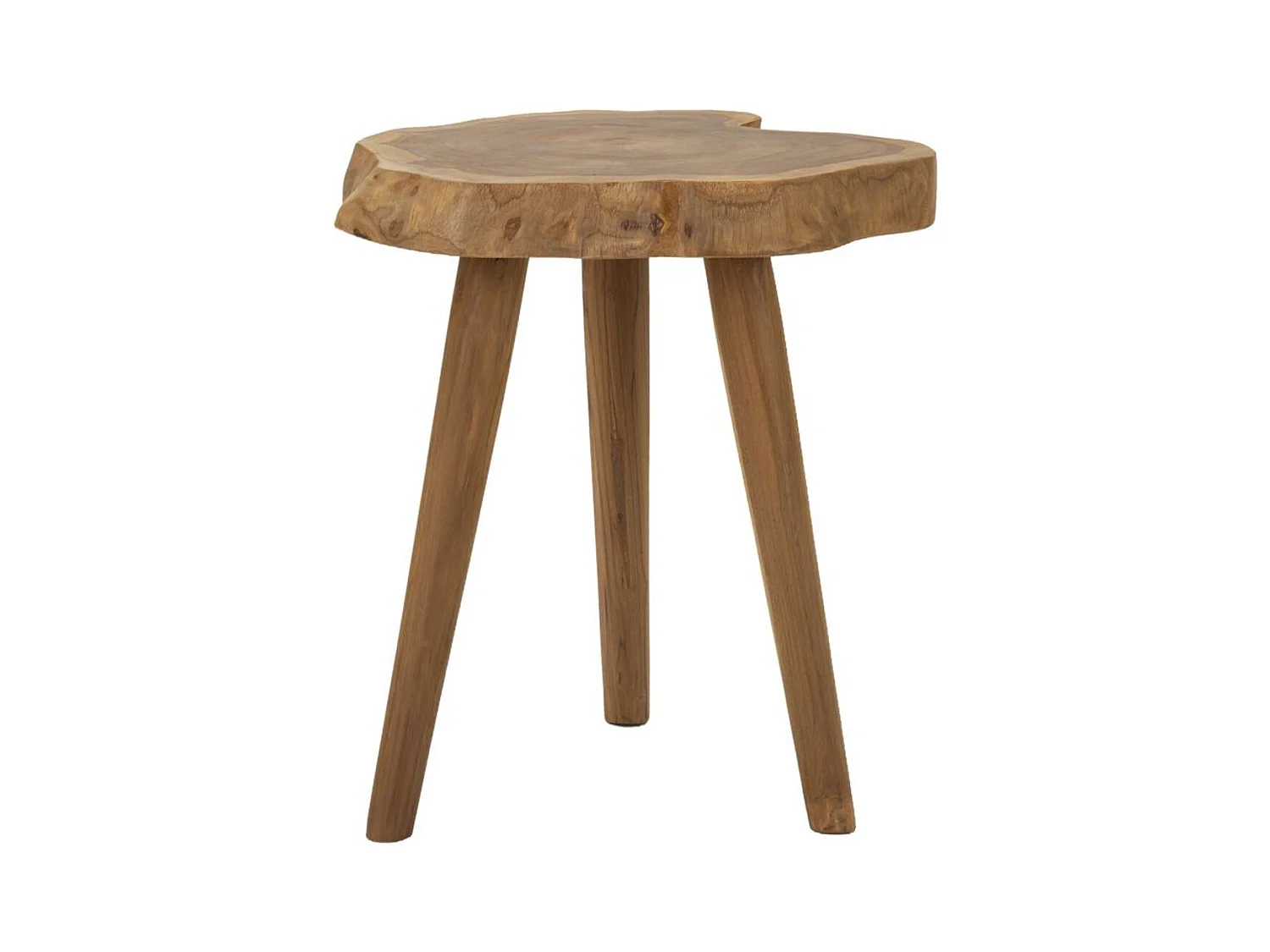 Tabouret Bas Natura 11, Marron, 38x38x45 cm, Epikasa