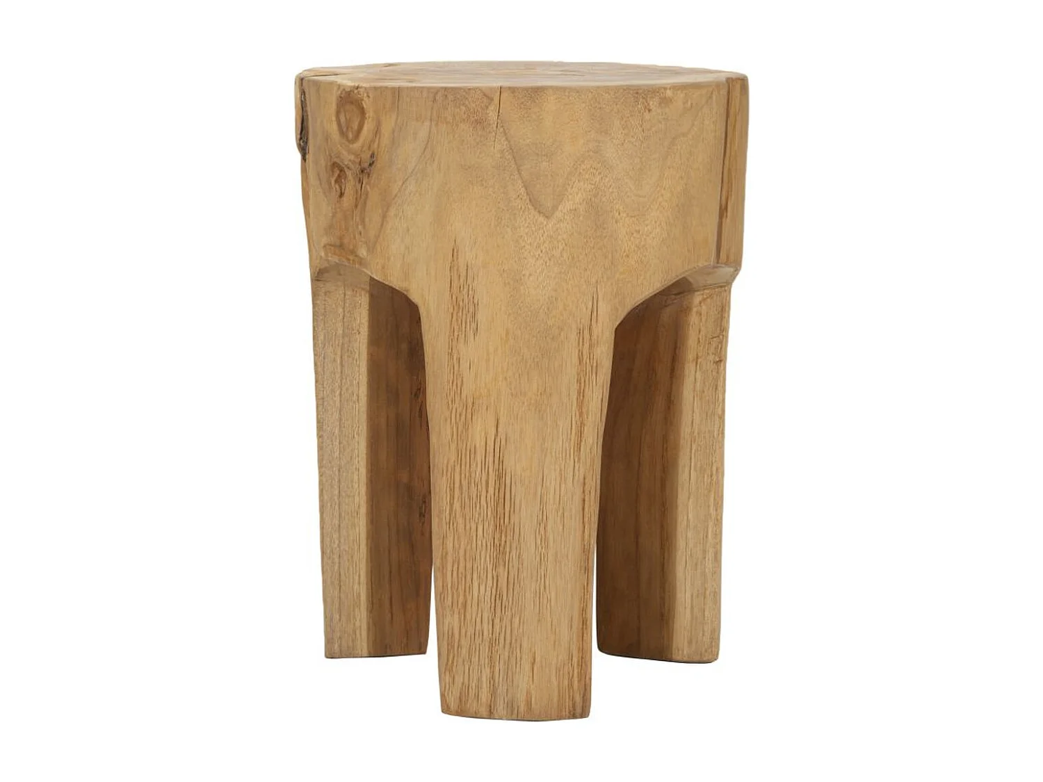 Banco Baixo Natura 9, Castanho, 30x30x40 cm, Seven Design