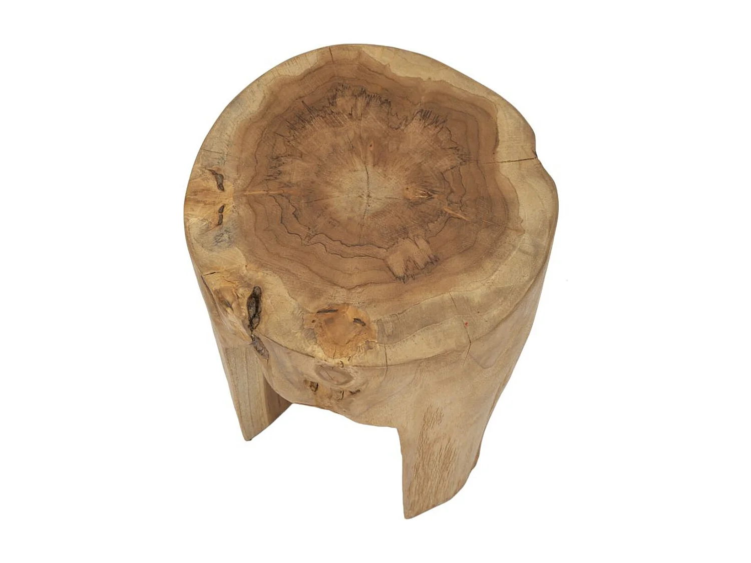 Banco Baixo Natura 9, Castanho, 30x30x40 cm, Seven Design