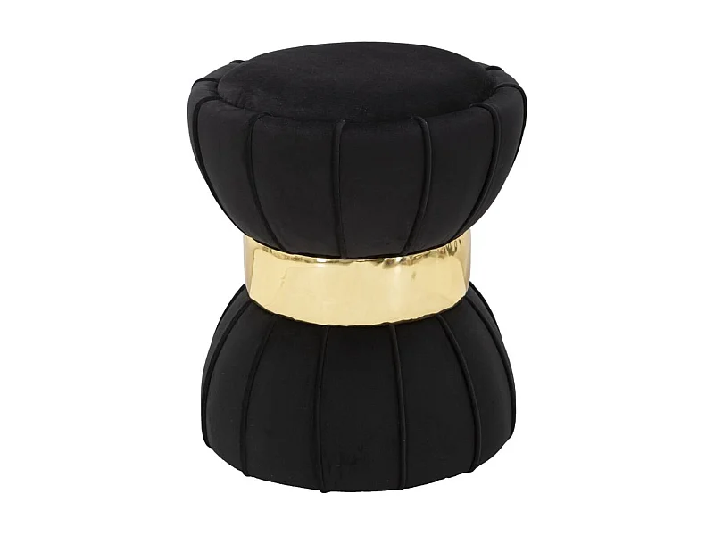 Poef MF360, Zwart, 40x40x44 cm, Epikasa