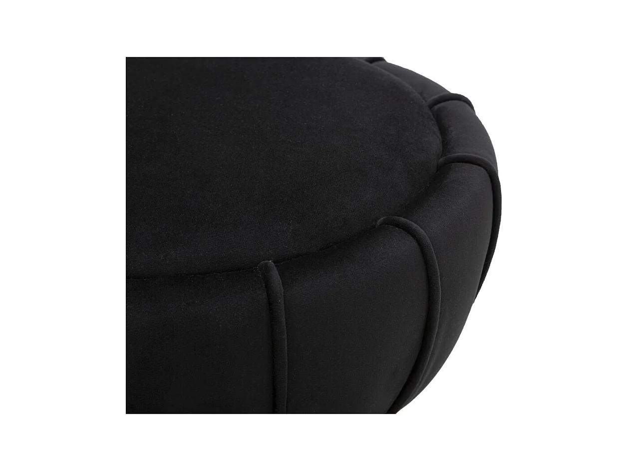 Pufa MF360, Czarny, 40x40x44 cm, Epikasa