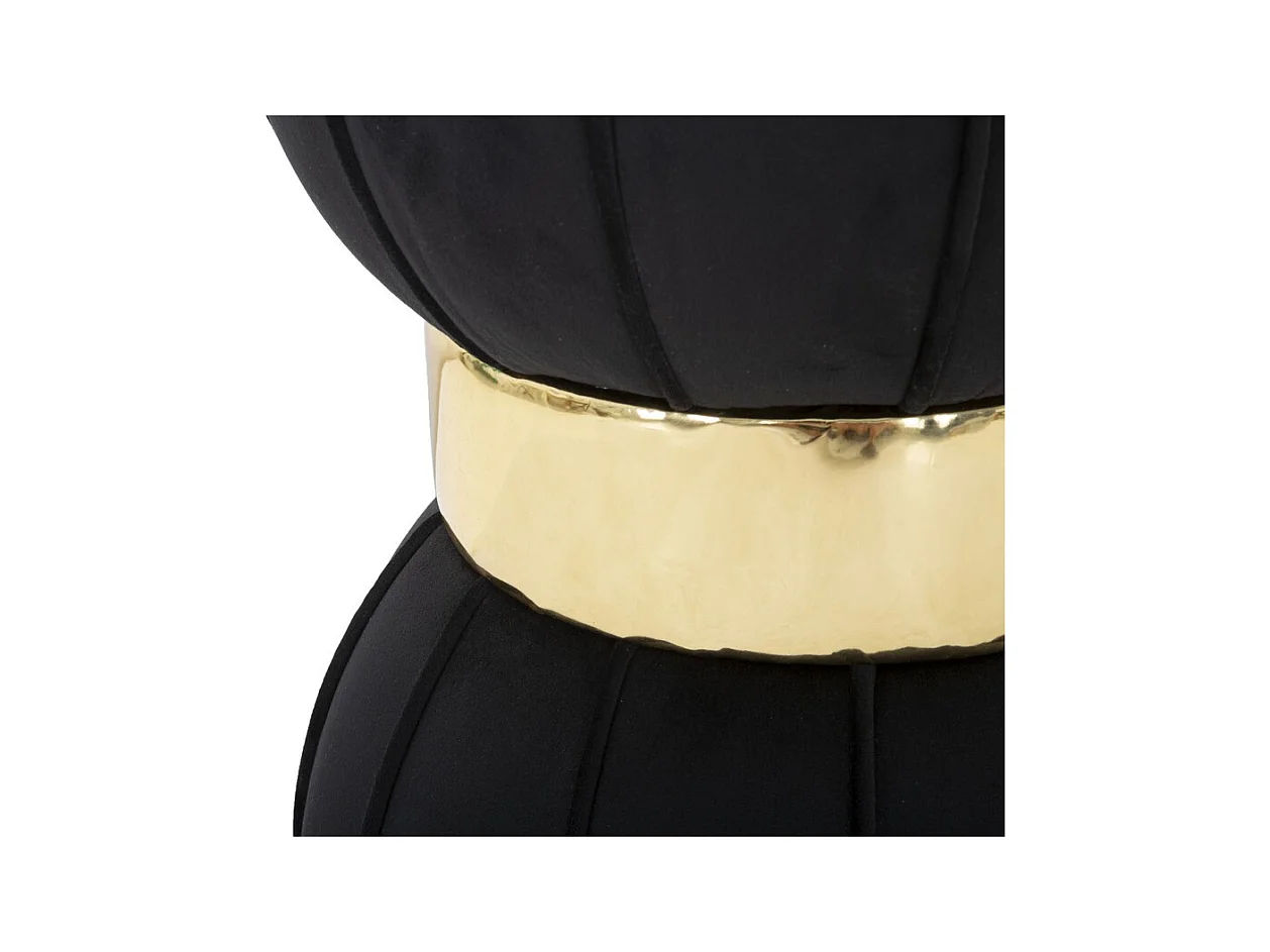 Pufa MF360, Czarny, 40x40x44 cm, Epikasa