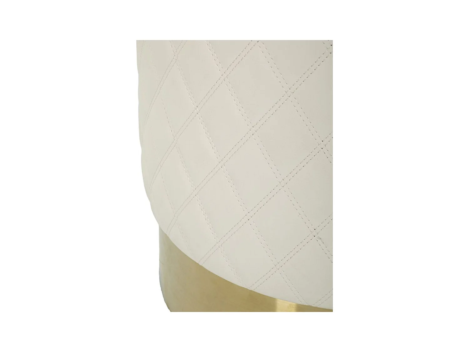 Poef MF354, Wit, 36x36x39 cm, Epikasa