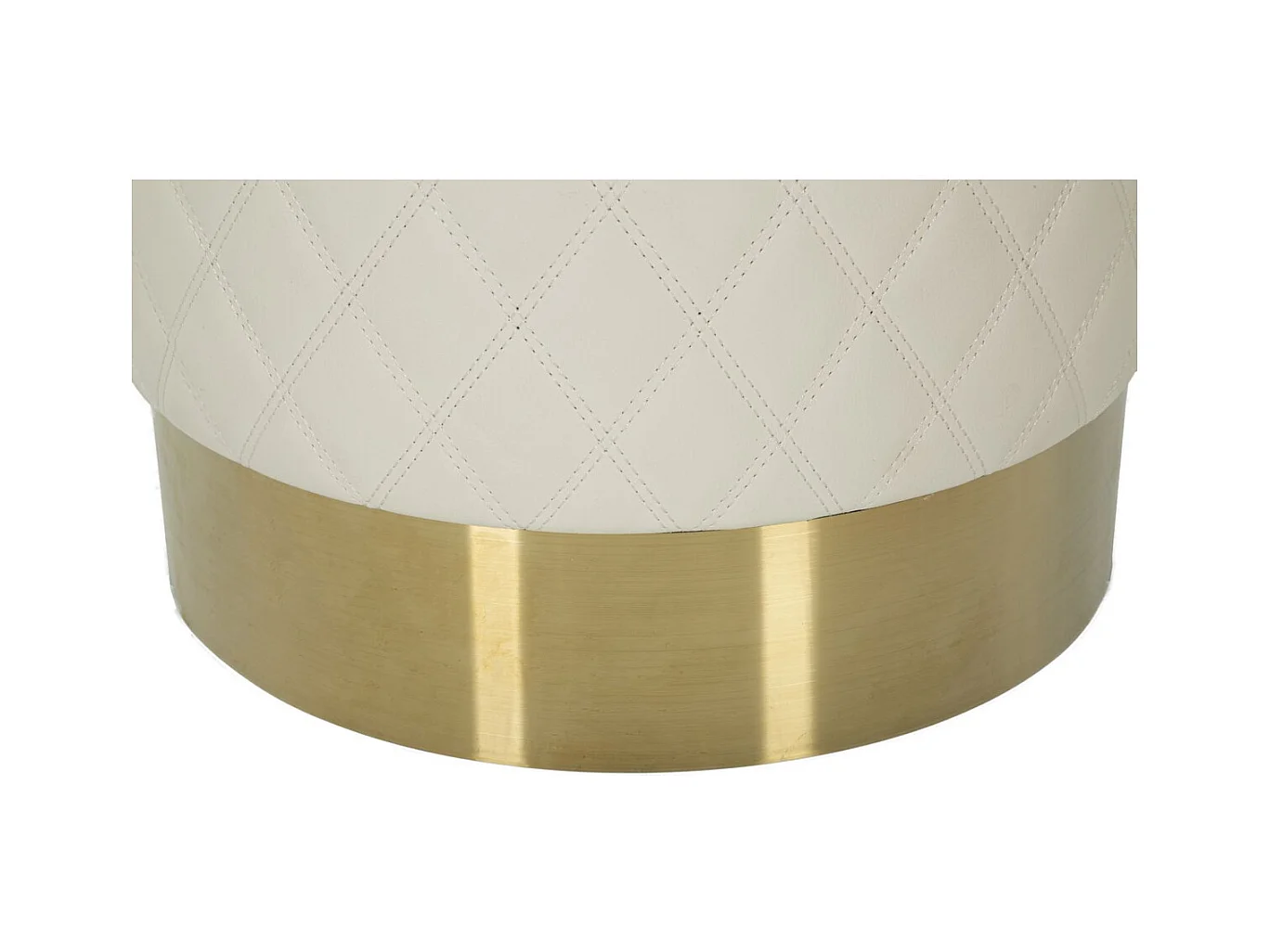 Poef MF354, Wit, 36x36x39 cm, Epikasa