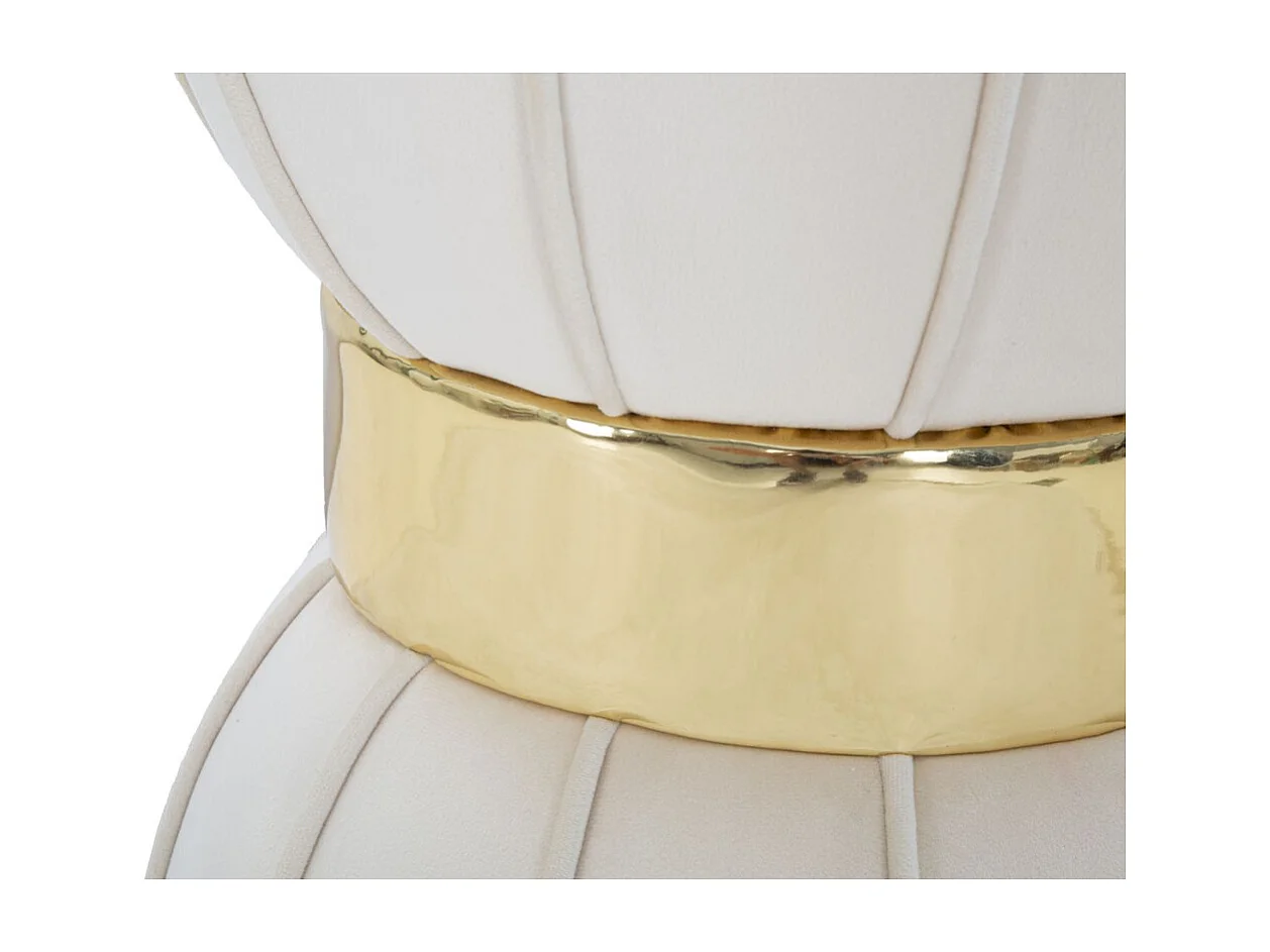 Pufa MF351, Beżowy, 40x40x44 cm, Seven Design