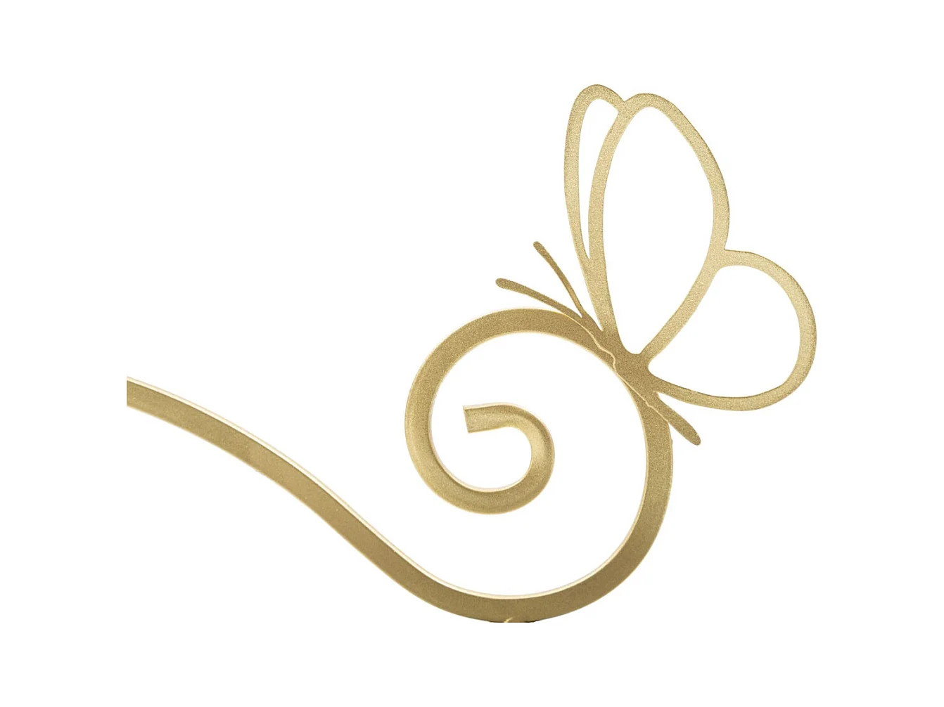 Półka MF225, Złoto, 41,5x18x21 cm, Epikasa