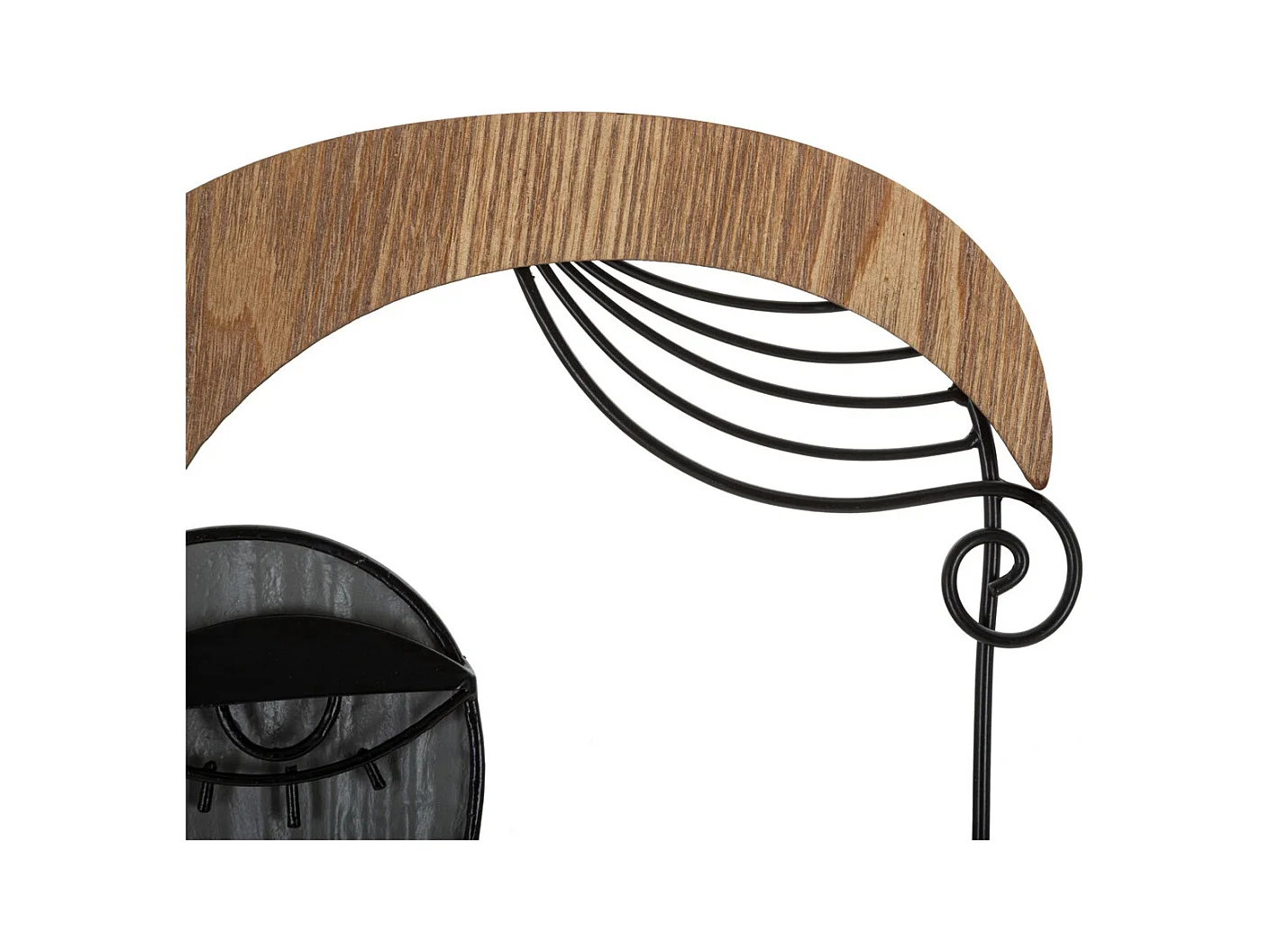 Wieszak ścienny Twarz, Wielokolorowy, 22x6x35 cm, Epikasa