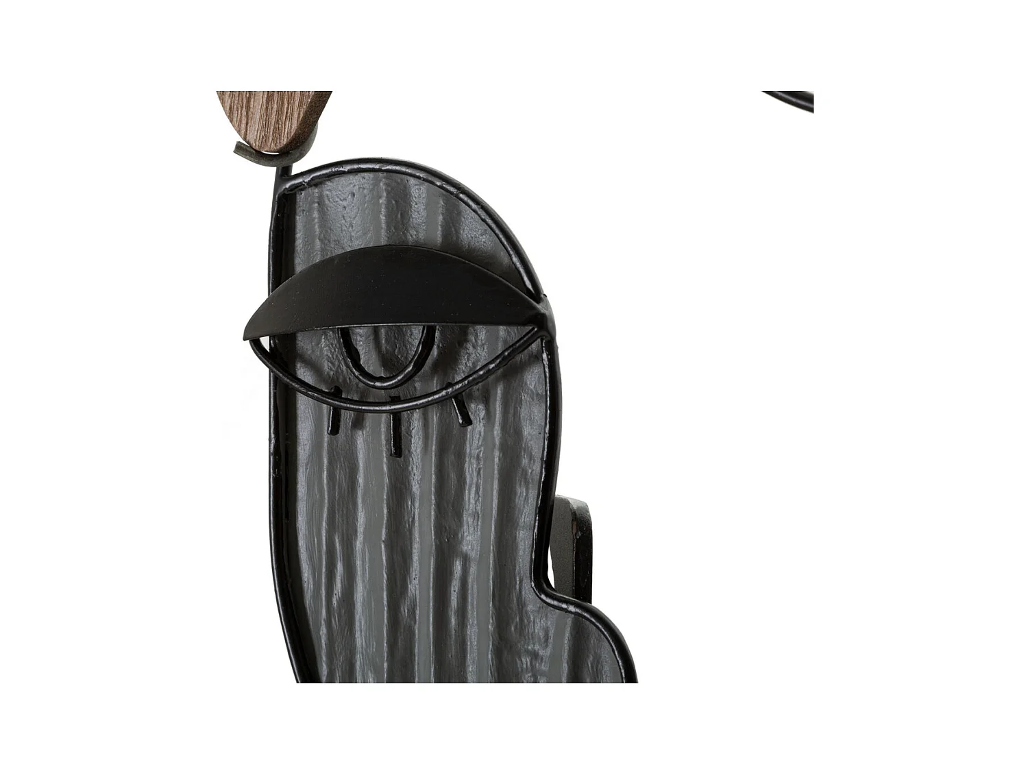 Wieszak ścienny Twarz, Wielokolorowy, 22x6x35 cm, Epikasa