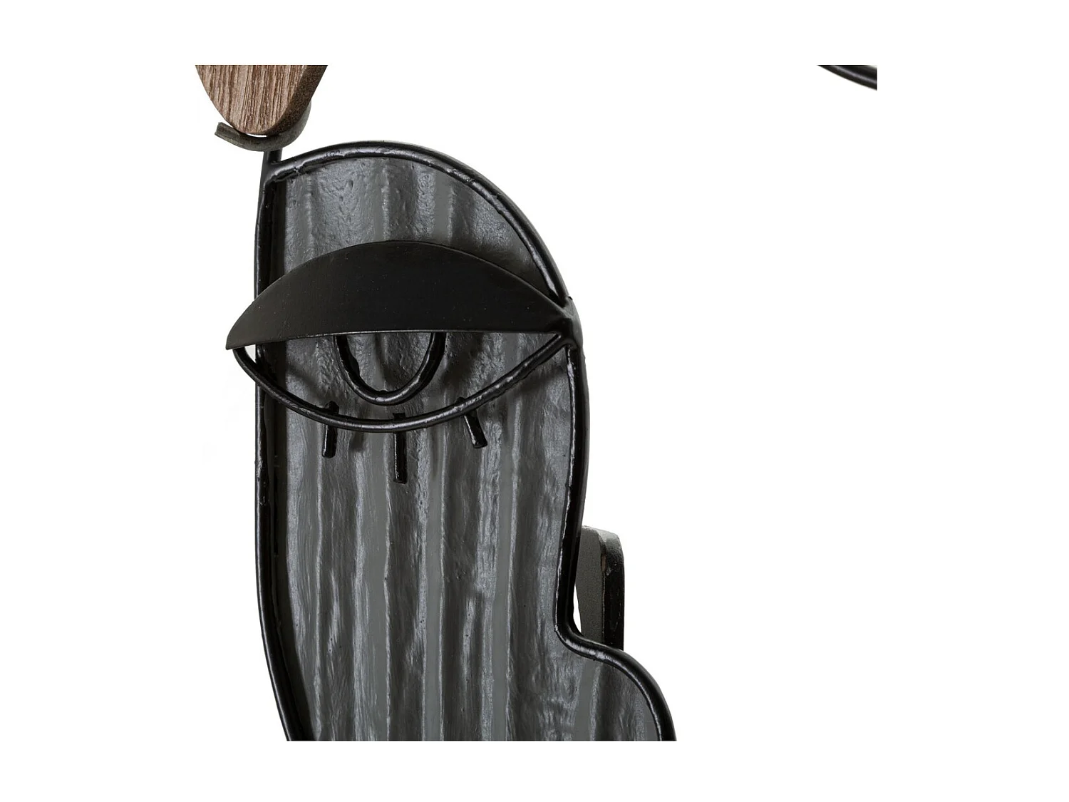 Perchero de Pared Cara, Multicolor, 22x6x35 cm, Seven Design