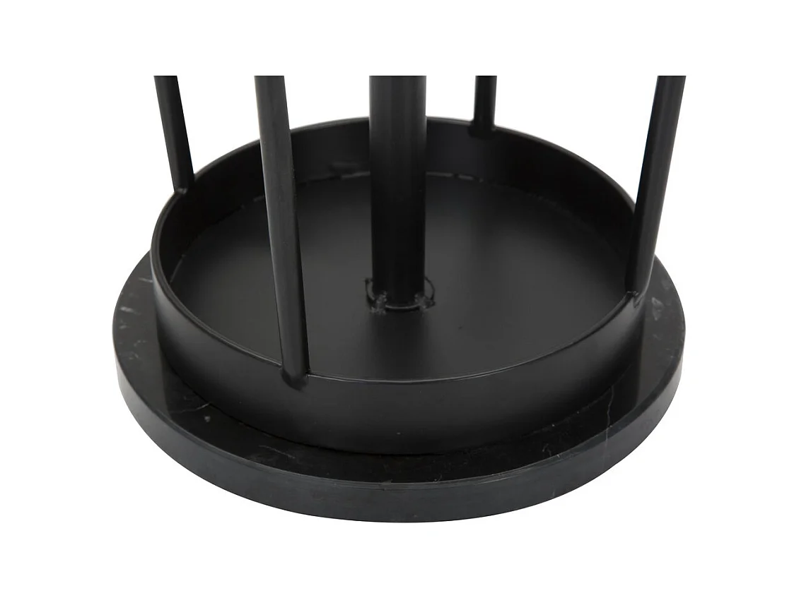 Wieszak Podłogowy MF1, Czarny, 26x26x176 cm, Epikasa