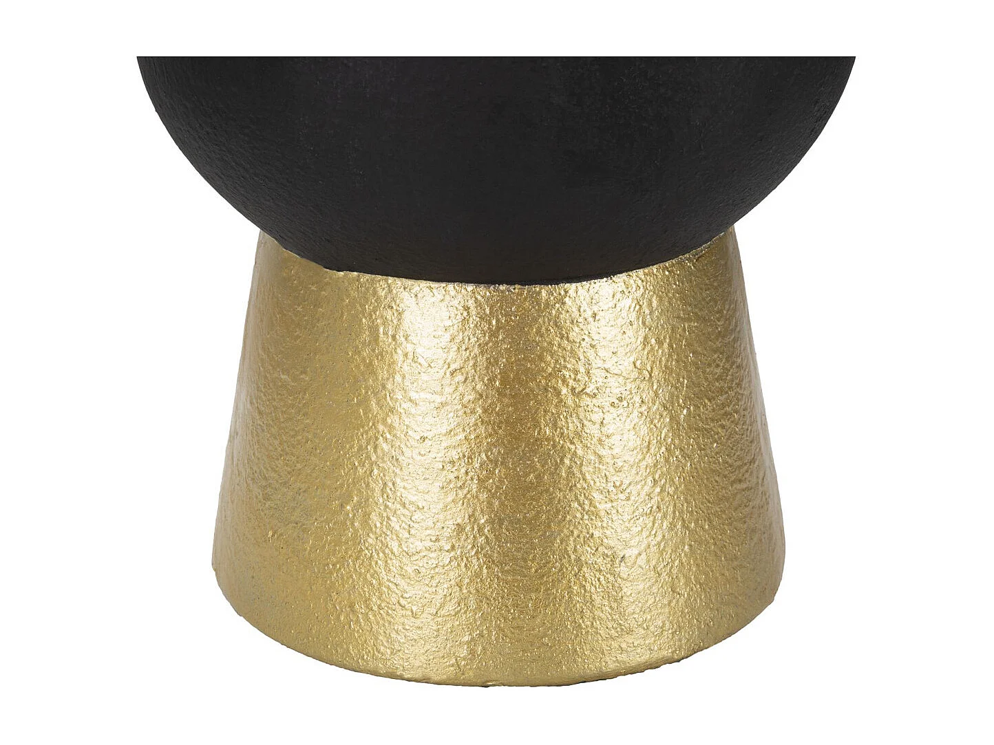 Vase Décoratif Visage 23, Noir, 21x21x45 cm, Seven Design