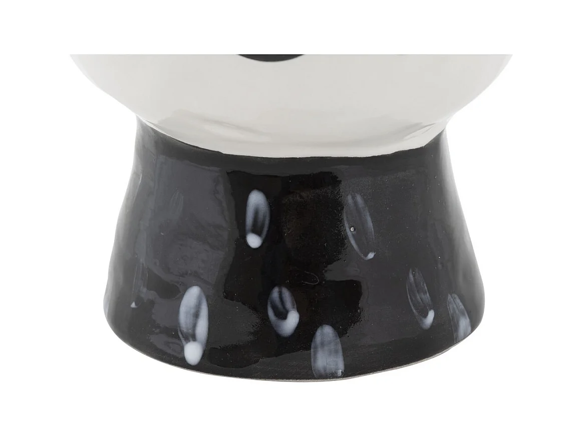 Vaso Decorativo Rosto 32, Branco, 14x14x18,2 cm, Epikasa