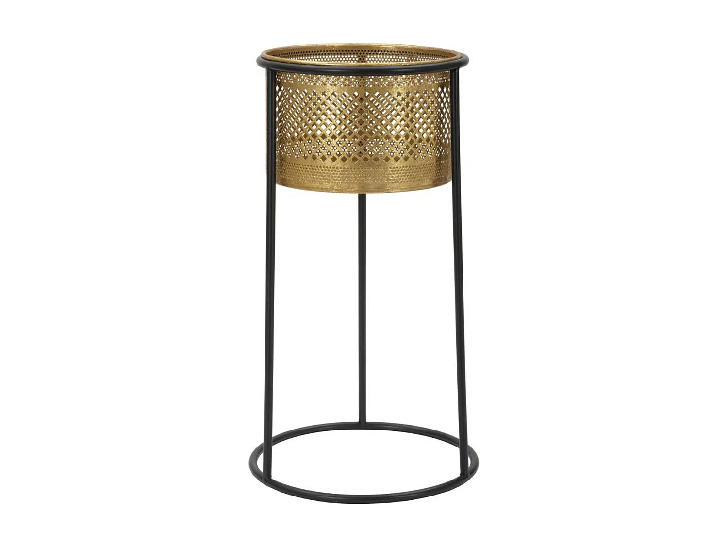 Cache Pot MF686, Or, 25x25x50 cm, Seven Design