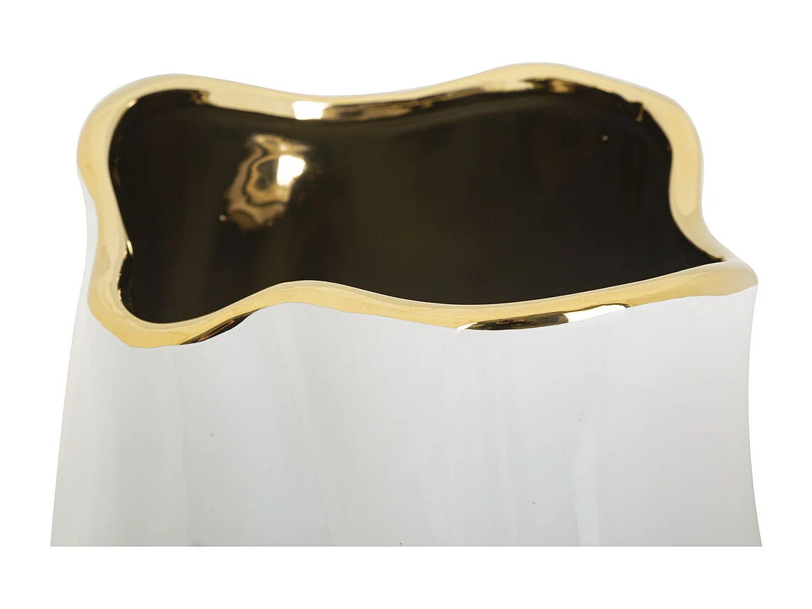 Wazon Dekoracyjny MF631, Złoto, 20x20x35 cm, Seven Design