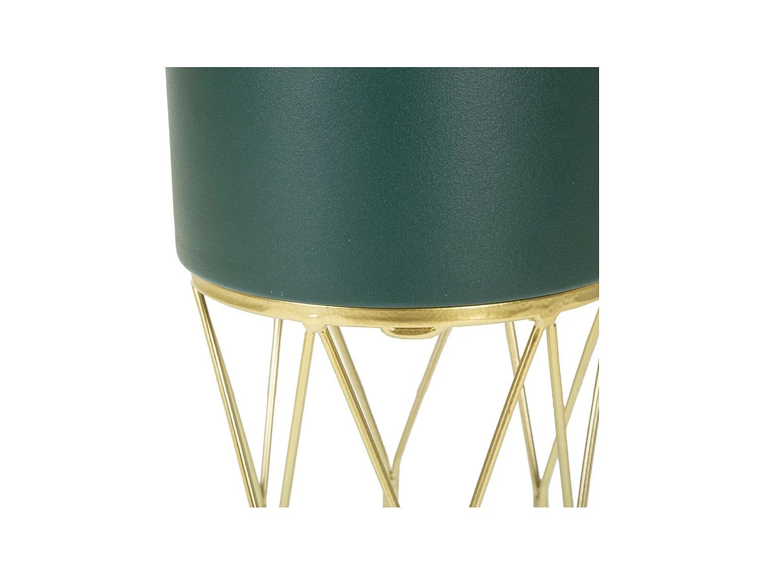 Set van 2 Plantenpotten MF391, Groen, 23x23x70 cm, Epikasa