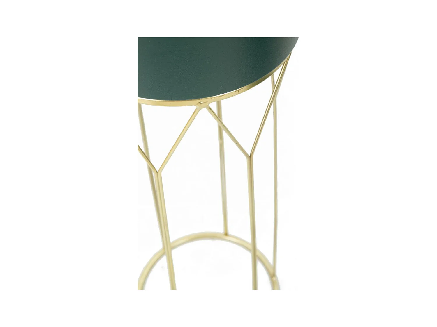 Set van 2 Plantenpotten MF391, Groen, 23x23x70 cm, Epikasa