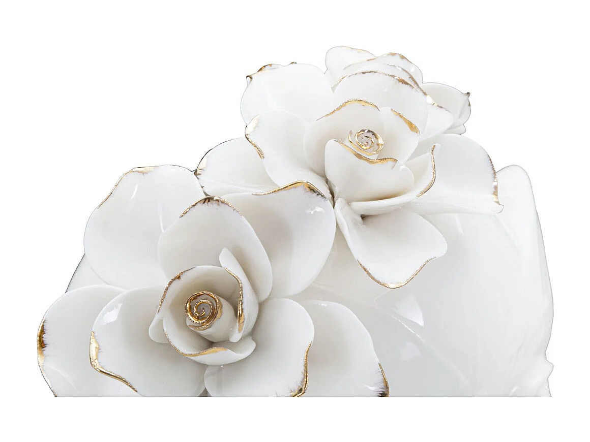 Vase Décoratif Visage 30, Blanc, 16,5x14x27,3 cm, Seven Design