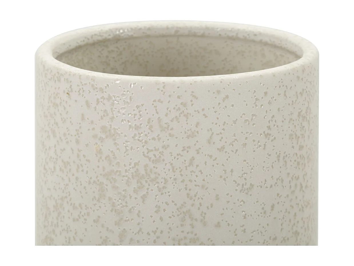 Vase Décoratif MF646, Beige, 16x16x28 cm, Seven Design