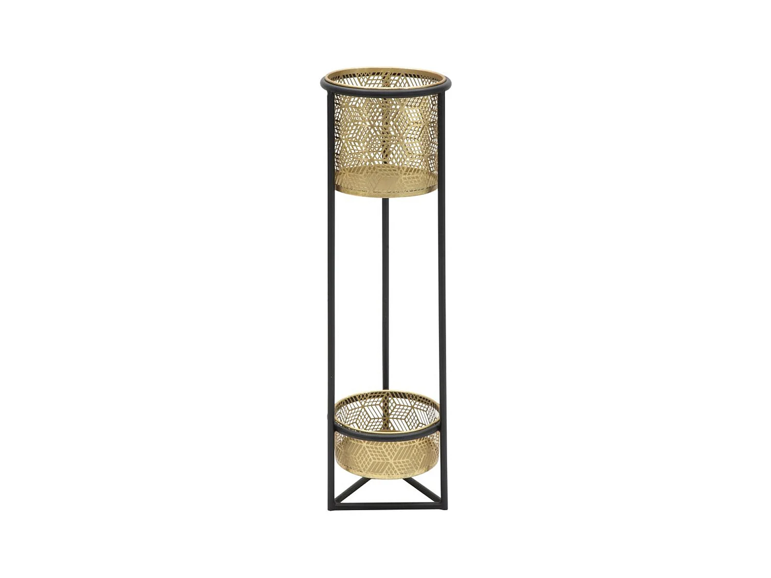 Cache Pot MF685, Or, 23x23x80 cm, Epikasa