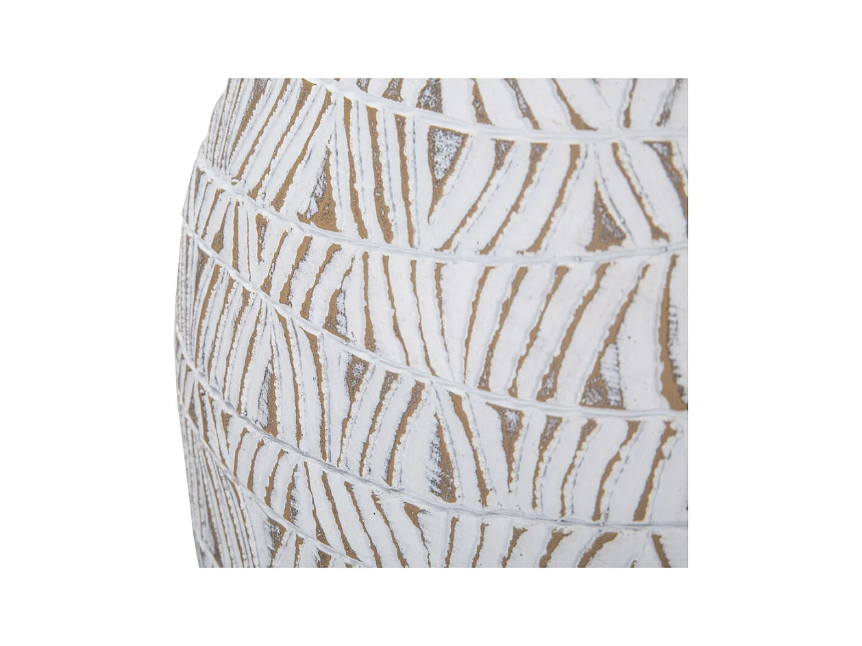 Decoratieve Vaas MF671, Wit, 30,5x11,5x46,5 cm, Epikasa