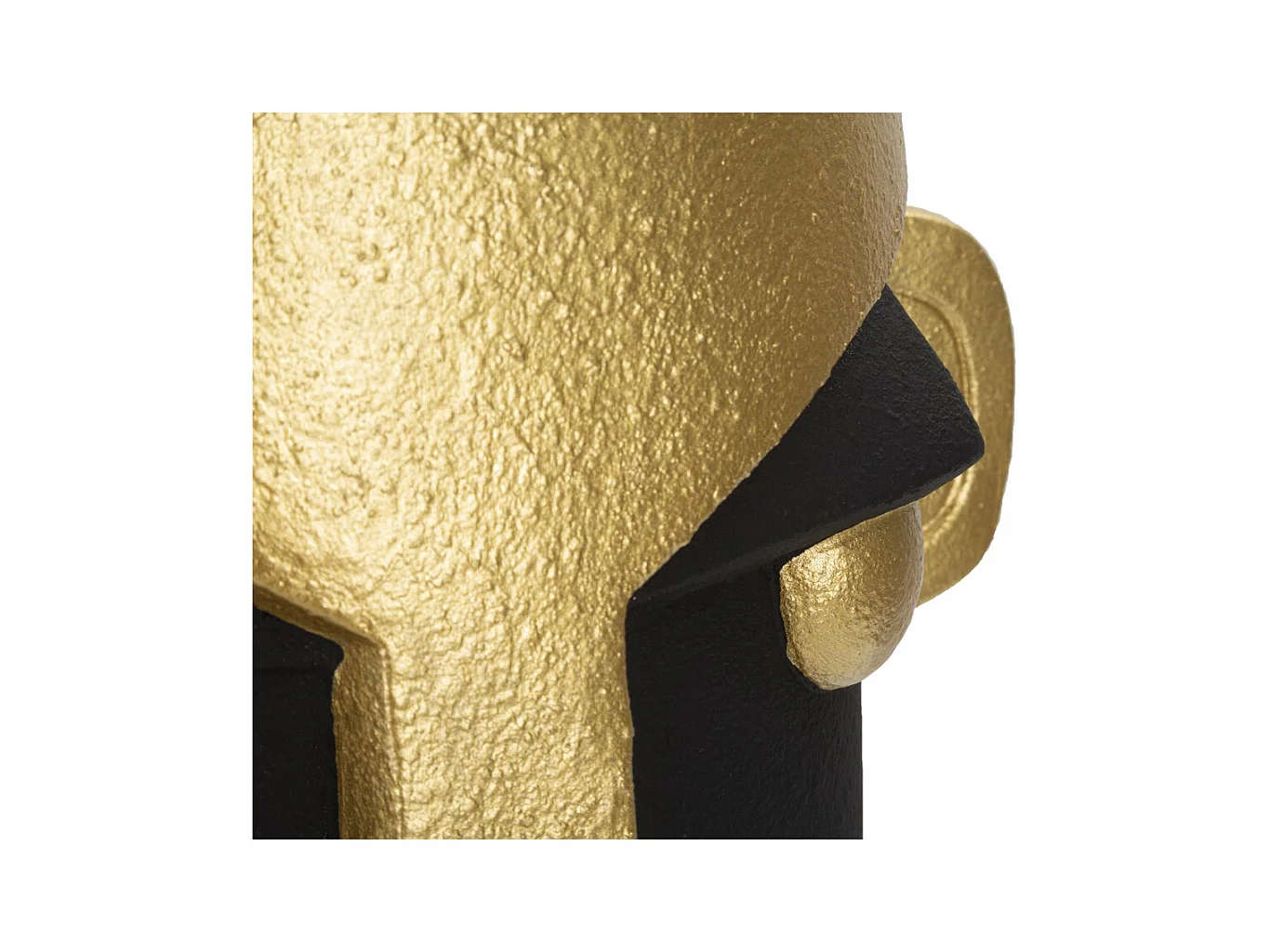 Wazon Dekoracyjny Twarz 22, Czarny, 30x23,5x40 cm, Epikasa