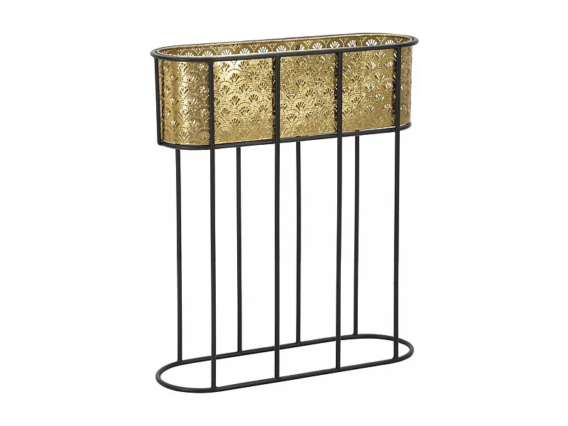 Vaso per Piante MF688, Oro, 60x20x70 cm, Epikasa