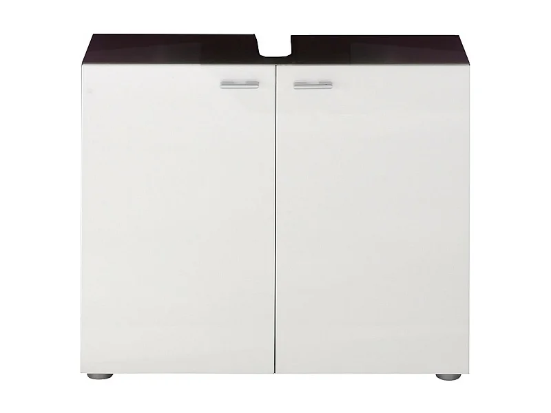 Meuble sous Lavabo Tetis, Blanc, 72x63x35 cm, EPIKASA