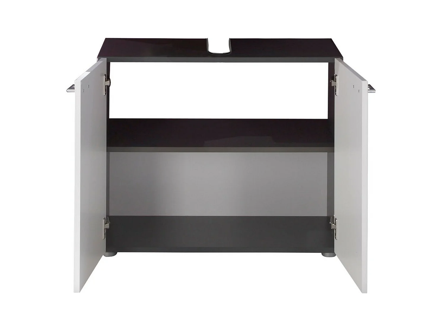 Mobile Sotto Lavabo Tetis, Bianco, 72x63x35 cm, EPIKASA