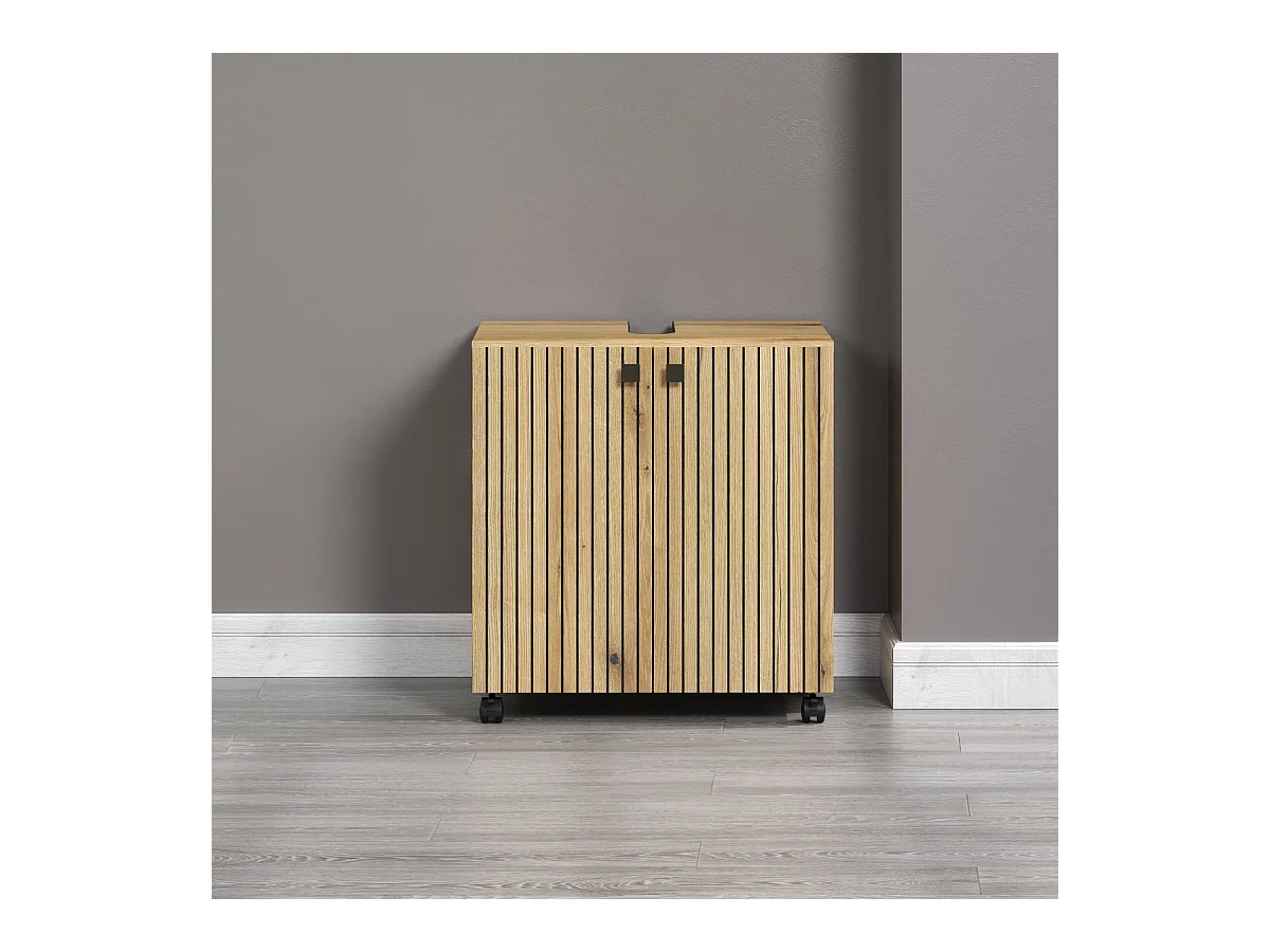 Onder Wastafel Eenheid Pure, Bruin, 60x64x42 cm, EPIKASA