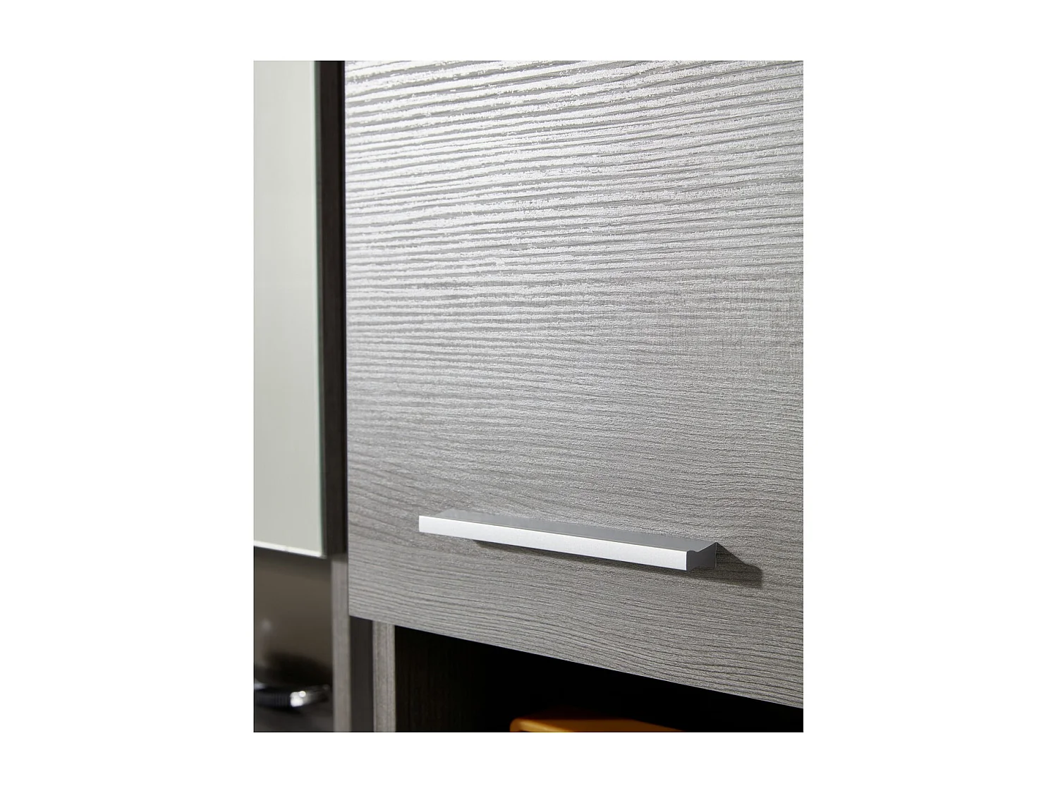 Meuble de Salle de Bain Sous Lavabo Moon, Gris, 58x31x57 cm, Seven Design