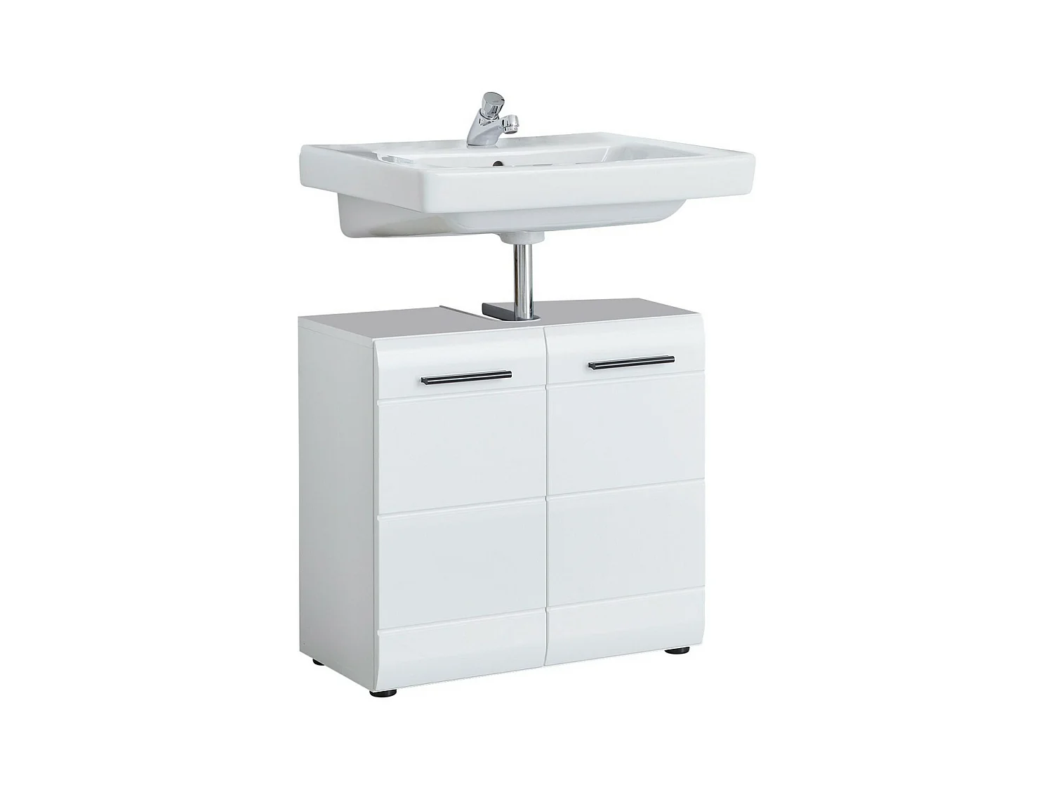 Onder Wastafel Eenheid Skin, Wit, 60x56x31 cm, EPIKASA