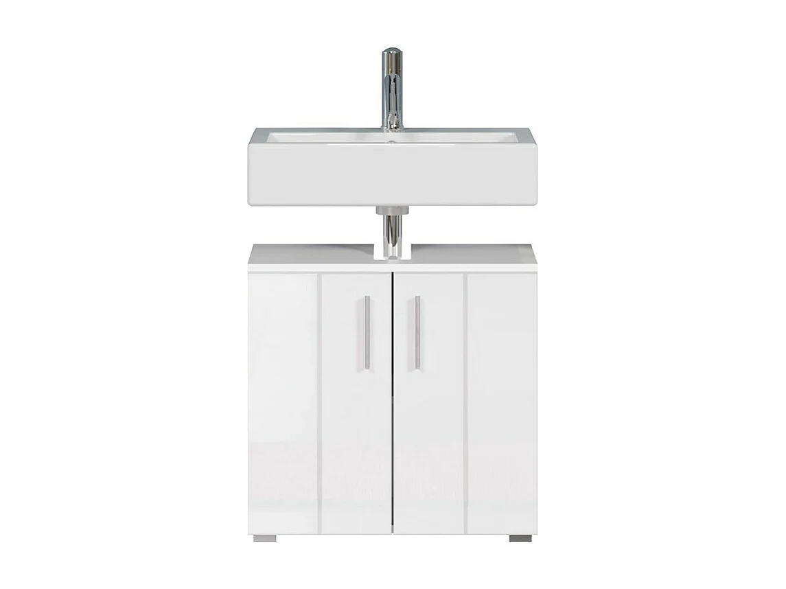 Mueble de Baño para Lavabo Wons, Blanco, 60x34x58 cm, Seven Design