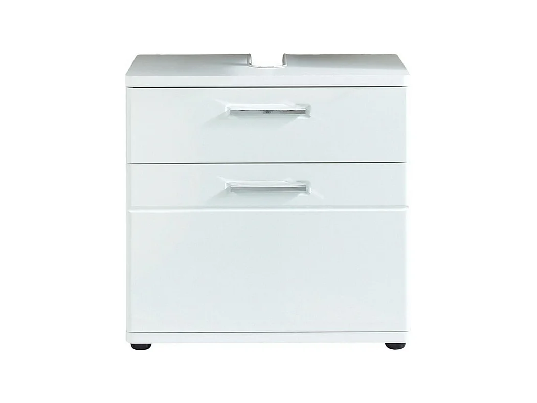 Mobile Sotto Lavabo Monte, Bianco, 60x58x38 cm, EPIKASA