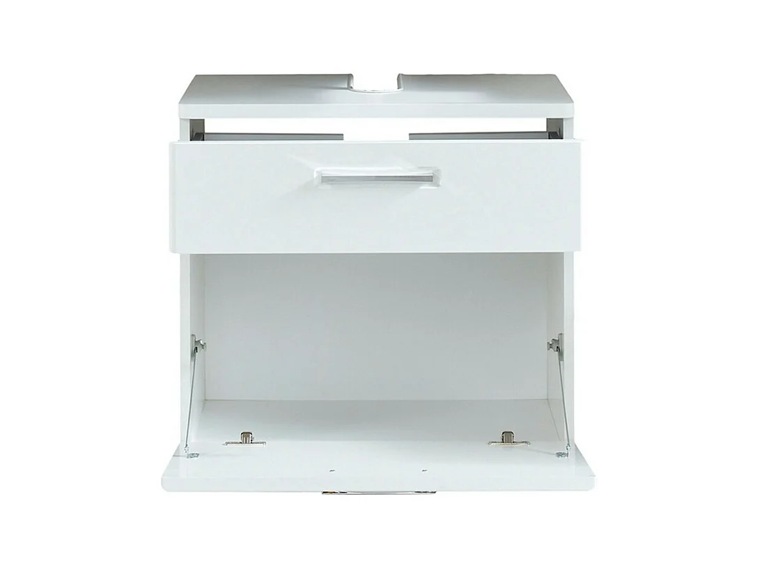 Mobile Sotto Lavabo Monte, Bianco, 60x58x38 cm, EPIKASA