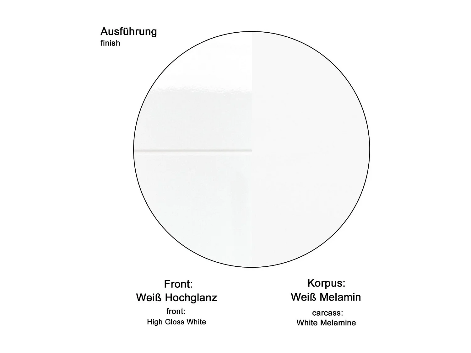 Badkamermeubel onder de Wastafel Monte, Wit, 60x38x58 cm, Seven Design
