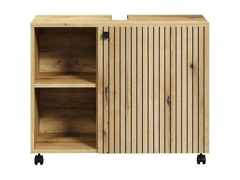 Onder Wastafel Eenheid Pure, Bruin, 80x64x42 cm, EPIKASA