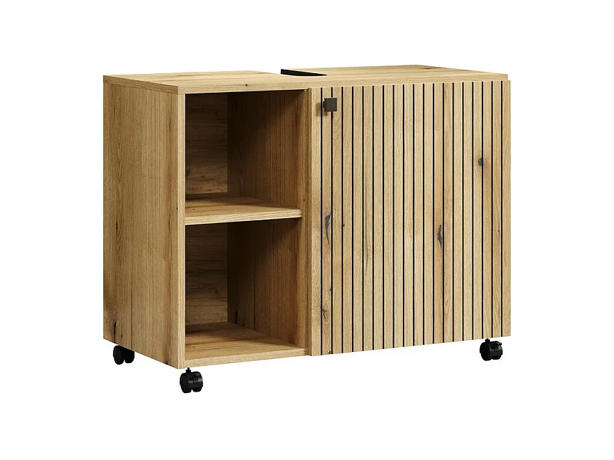 Onder Wastafel Eenheid Pure, Bruin, 80x64x42 cm, EPIKASA