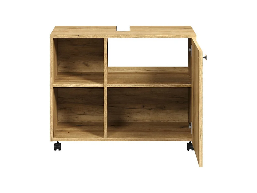 Onder Wastafel Eenheid Pure, Bruin, 80x64x42 cm, EPIKASA