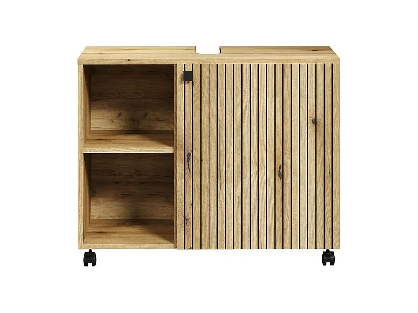 Meuble sous Lavabo Pure, Marron, 80x64x42 cm, EPIKASA