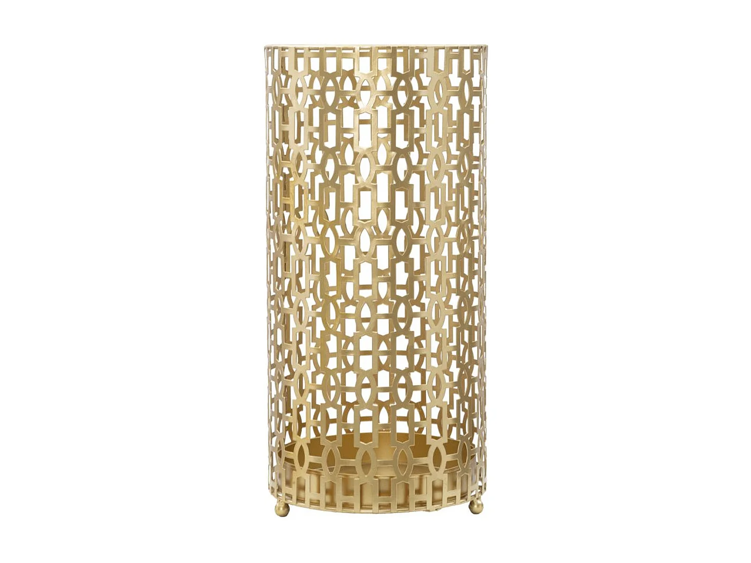 Porta Ombrelli MF333, Oro, 22,5x22,5x47,5 cm, Seven Design