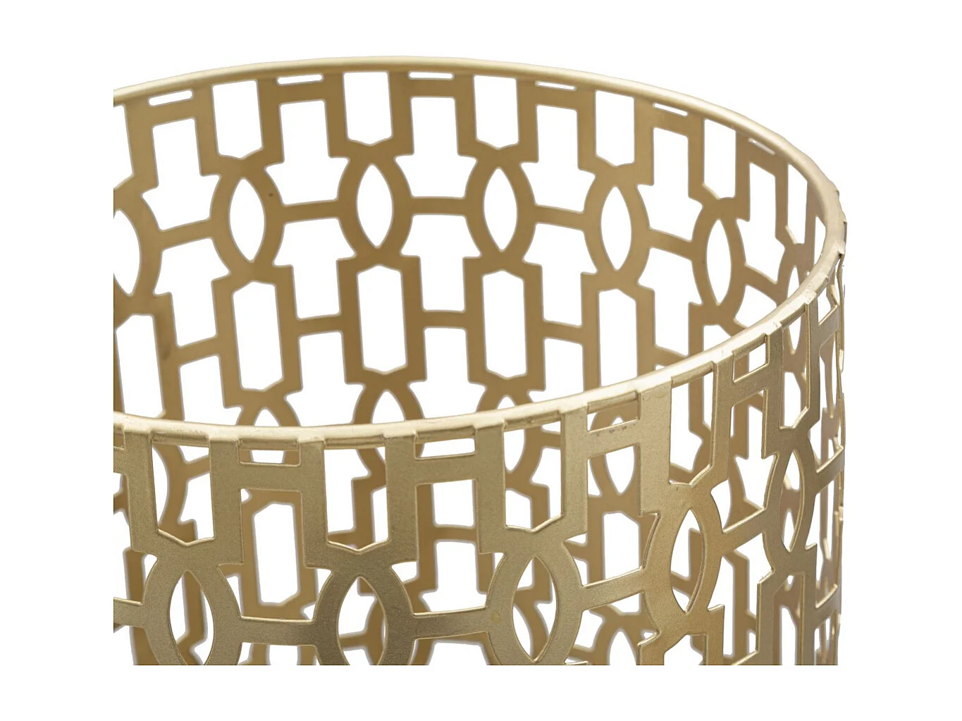 Porta Ombrelli MF333, Oro, 22,5x22,5x47,5 cm, Seven Design