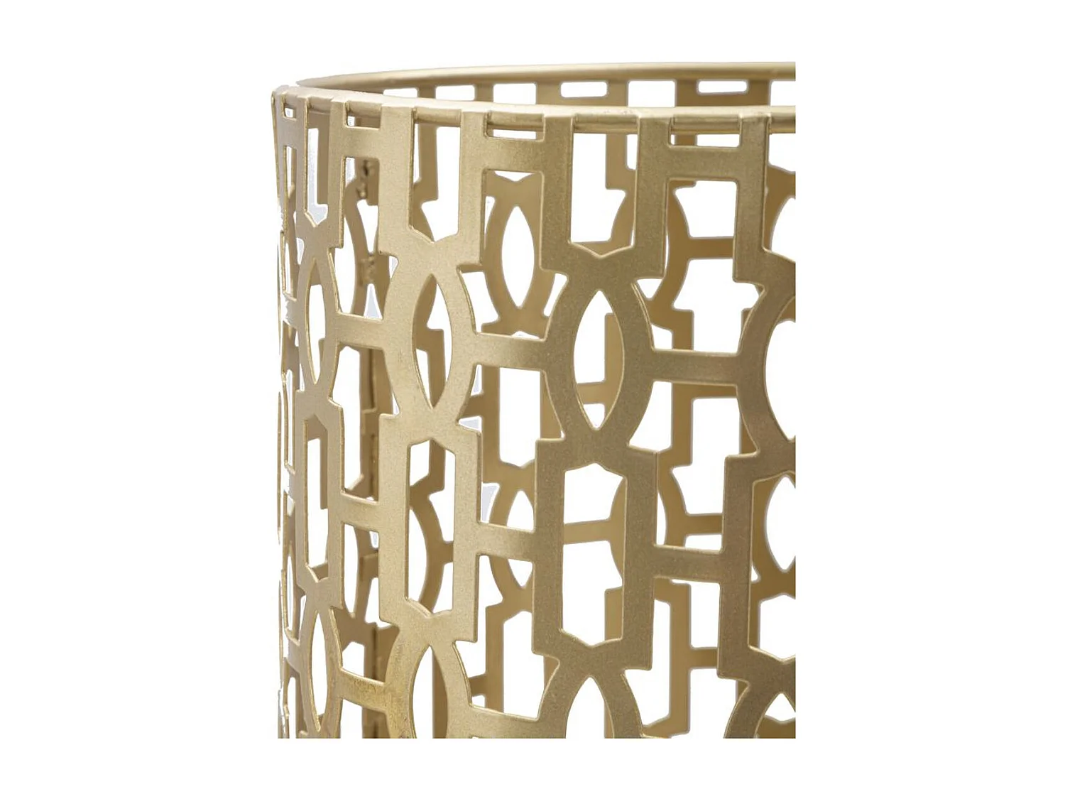 Porta Ombrelli MF333, Oro, 22,5x22,5x47,5 cm, Seven Design